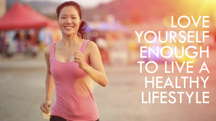 healthy lifestyle woman running on beach